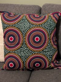 CA001 - Housse de coussin - Kaleido Mint - 2