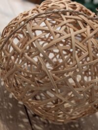 EDI005 - Boule déco en fibre naturelle - Djoli Glow - 3