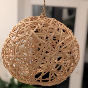 EDI005 - Boule déco en fibre naturelle - Djoli Glow