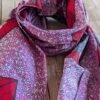 EDS045 - Foulard/Echarpe - Colibri Rouge - 2 EDS045 - Foulard/Echarpe - Colibri Rouge - 2