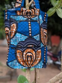 EN027 - Tote Bag pliable - Lotus OrBleu - 4