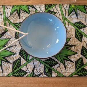 P-TDA008 - Set de table - Bamboo Clash (Lot de 6 et 8)