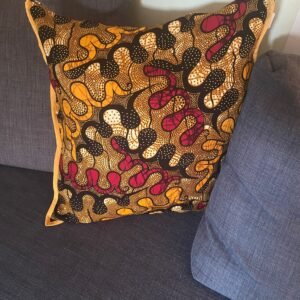 CA010 - Housse de coussin - Molten Rouge